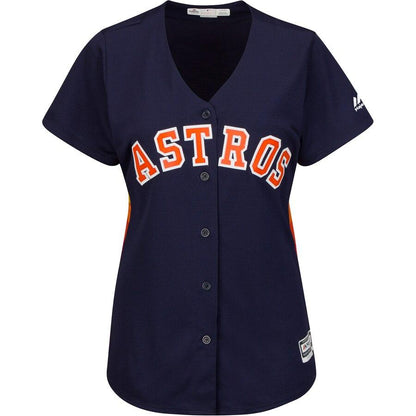 Alex Bregman Houston Astros Women's Navy Alternate Cool Base Player Jersey