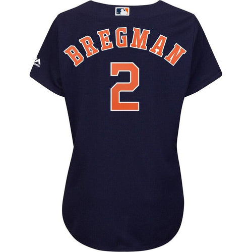 Alex Bregman Houston Astros Women's Navy Alternate Cool Base Player Jersey