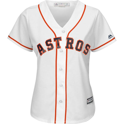 Alex Bregman 2 Houston Astros Women's White Home Cool Base Player Jersey