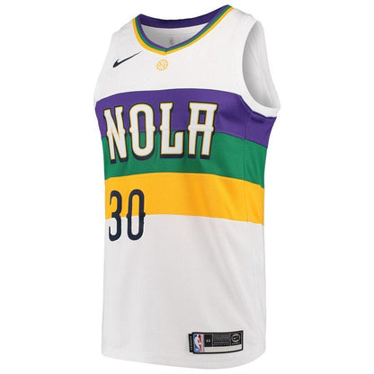 Julius Randle New Orleans Pelicans City Edition Swingman Jersey – White