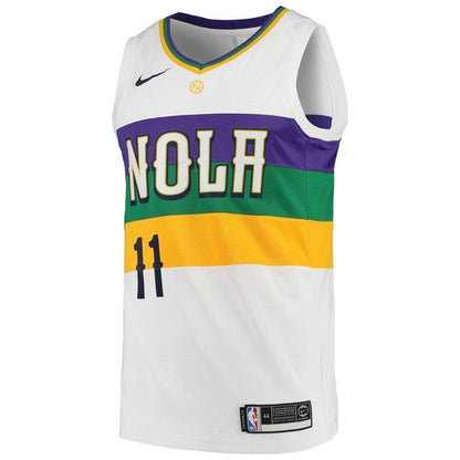 Jrue Holiday New Orleans Pelicans City Edition Swingman Jersey – White