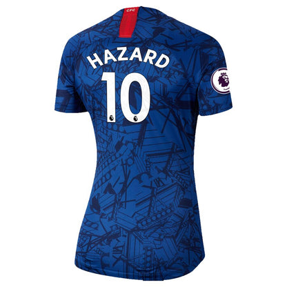 Eden Hazard Chelsea Nike Women's 2019 Home Breathe Stadium Replica Jersey – Blue