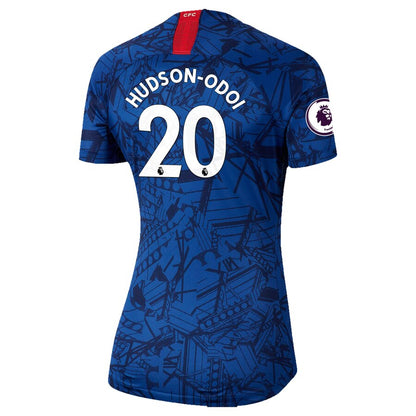 Callum Hudson-Odoi Chelsea Nike Women's 2019 Home Breathe Stadium Replica Jersey – Blue