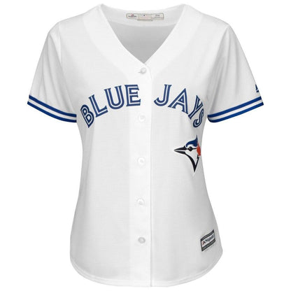 Vladimir Guerrero Jr. Toronto Blue Jays Women's Plus Size Cool Base Player Jersey – White