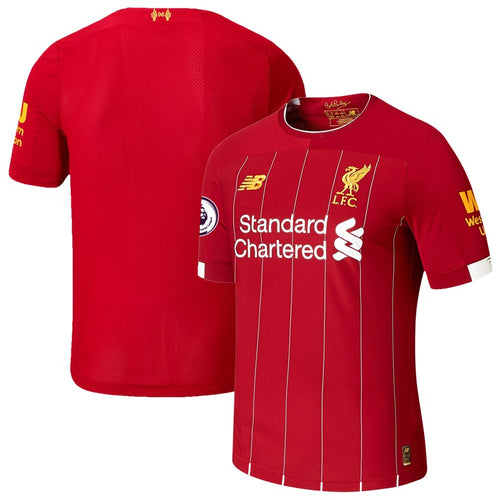 Liverpool New Balance 2019/20 Home Authentic Jersey – Red