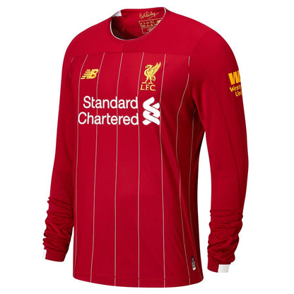 Liverpool New Balance Youth 2019/20 Home Replica Long Sleeve Jersey – Red