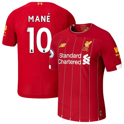 Sadio Mané Liverpool New Balance 2019/20 Home Authentic Player Jersey – Red