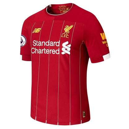 Mohamed Salah Liverpool New Balance 2019/20 Home Authentic Player Jersey – Red