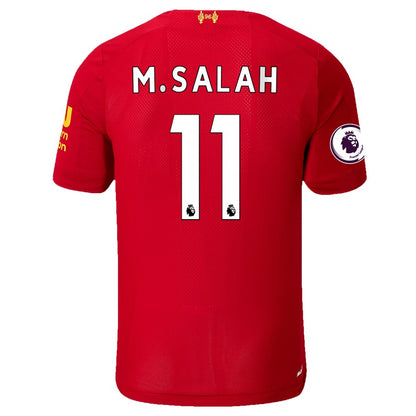 Mohamed Salah Liverpool New Balance 2019/20 Home Authentic Player Jersey – Red