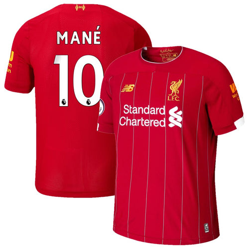 Sadio Mané Liverpool New Balance 2019/20 Home Replica Player Jersey – Red