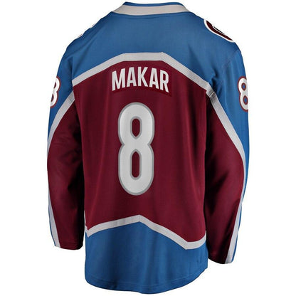 Cale Makar Colorado Avalanche Branded Home Breakaway Player Jersey – Maroon