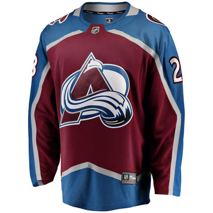 Ian Cole Colorado Avalanche  Branded Home Breakaway Player Jersey – Maroon