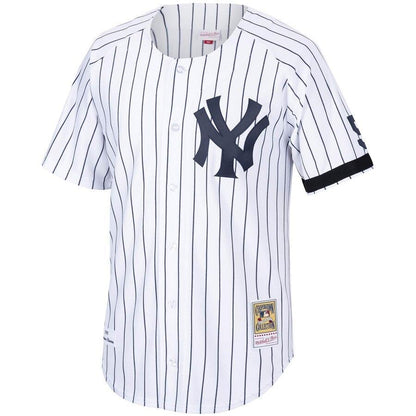 Mariano Rivera New York Yankees White/Navy Home 1999 Cooperstown Collection Authentic Jersey