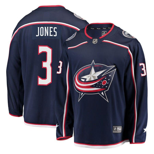 Seth Jones 3 Columbus Blue Jackets Youth Navy Breakaway Player Jersey