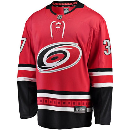 Andrei Svechnikov 37 Carolina Hurricanes Youth Red Breakaway Player Jersey