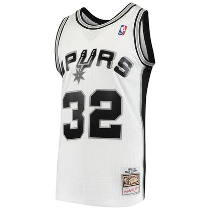 Sean Elliott San Antonio Spurs 1998-99 Hardwood Classics Swingman Jersey – White