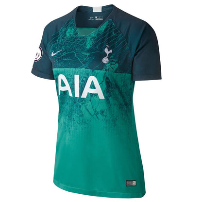 Christian Eriksen Tottenham Hotspur Nike Women's 2018/19 Stadium Replica Third Player Jersey – Teal