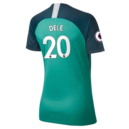 Dele Alli Tottenham Hotspur Nike Women's 2018/19 Stadium Replica Third Player Jersey – Teal