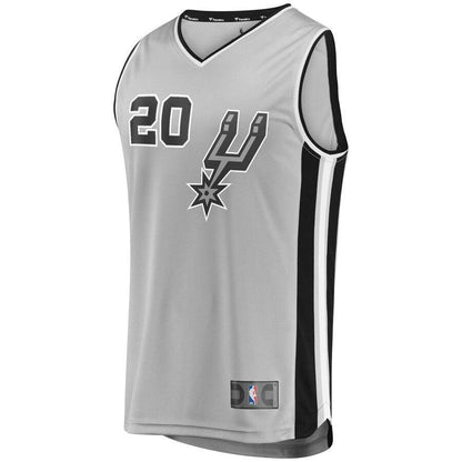 Manu Ginobili San Antonio Spurs Fast Break Replica Jersey - Association Edition