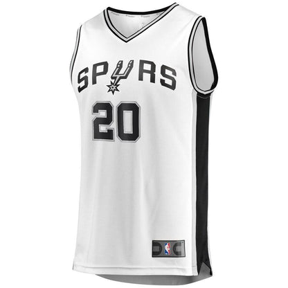 Manu Ginobili San Antonio Spurs Fast Break Replica Jersey - Association Edition