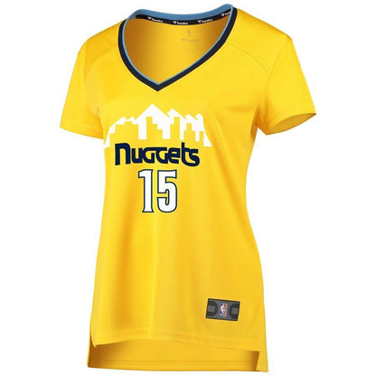 Nikola Jokic Denver Nuggets Women's Fast Break Replica Jersey - Icon Edition