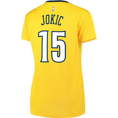 Nikola Jokic Denver Nuggets Women's Fast Break Replica Jersey - Icon Edition