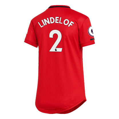 Victor Lindelöf Manchester United adidas Women's 2019/20 Home Replica Player Jersey – Red