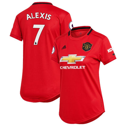 Alexis Sánchez Manchester United adidas Women's 2019/20 Home Replica Player Jersey – Red