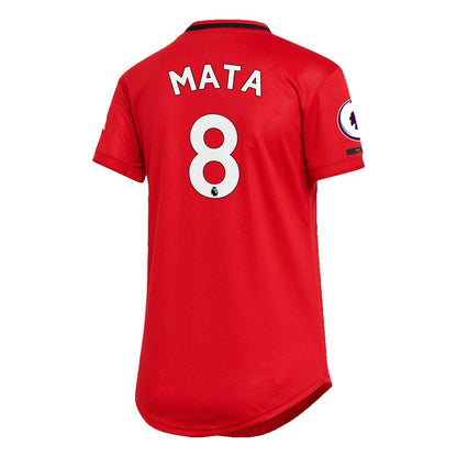 Juan Mata Manchester United adidas Women's 2019/20 Home Replica Player Jersey – Red