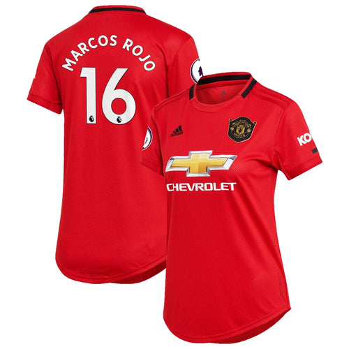 Marcos Rojo Manchester United adidas Women's 2019/20 Home Replica Player Jersey – Red