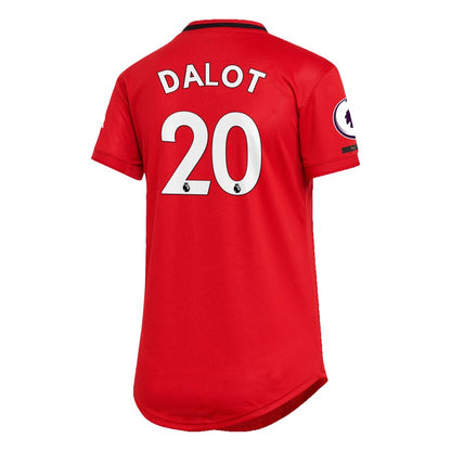 Diogo Dalot Manchester United adidas Women's 2019/20 Home Replica Player Jersey – Red