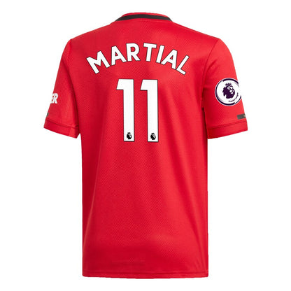 Anthony Martial Manchester United adidas Youth 2019/20 Home Replica Player Jersey – Red