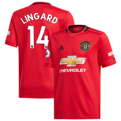Jesse Lingard Manchester United adidas Youth 2019/20 Home Replica Player Jersey – Red