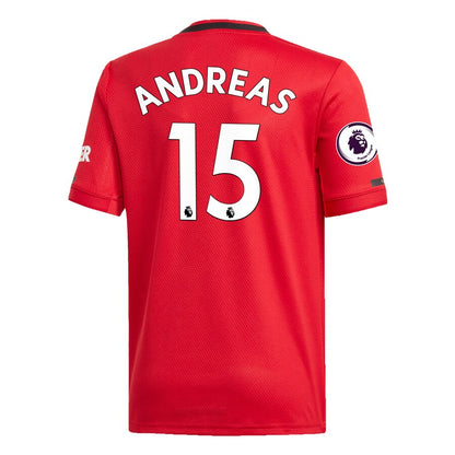 Andreas Pereira Manchester United adidas Youth 2019/20 Home Replica Player Jersey – Red