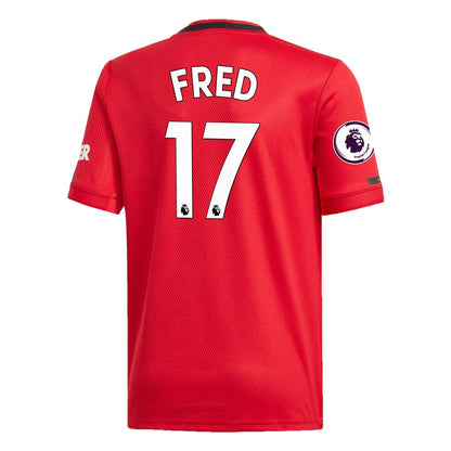Fred Manchester United adidas Youth 2019/20 Home Replica Player Jersey – Red