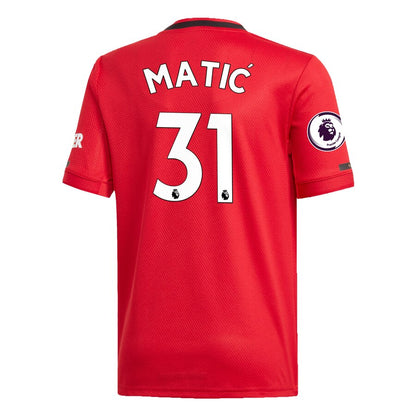 Nemanja Matic Manchester United adidas Youth 2019/20 Home Replica Player Jersey – Red