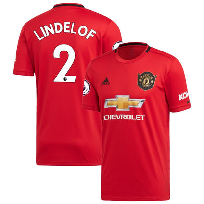 Victor Lindelöf Manchester United adidas 2019/20 Home Replica Player Jersey – Red