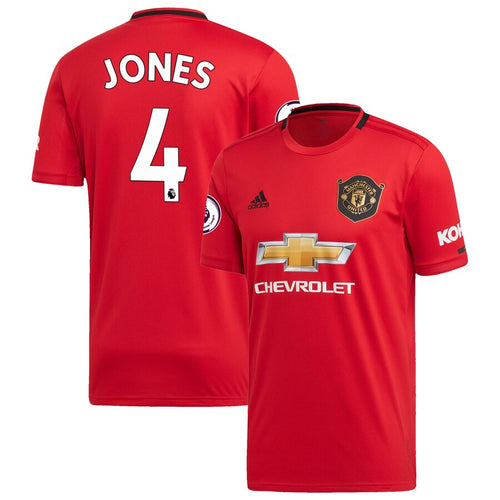 Phil Jones Manchester United adidas 2019/20 Home Replica Player Jersey – Red