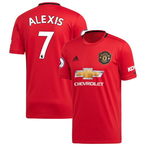 Alexis Sánchez Manchester United adidas 2019/20 Home Replica Player Jersey – Red