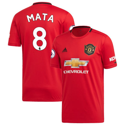 Juan Mata Manchester United adidas 2019/20 Home Replica Player Jersey – Red