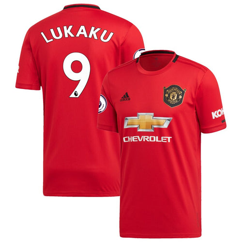 Romelu Lukaku Manchester United adidas 2019/20 Home Replica Player Jersey – Red