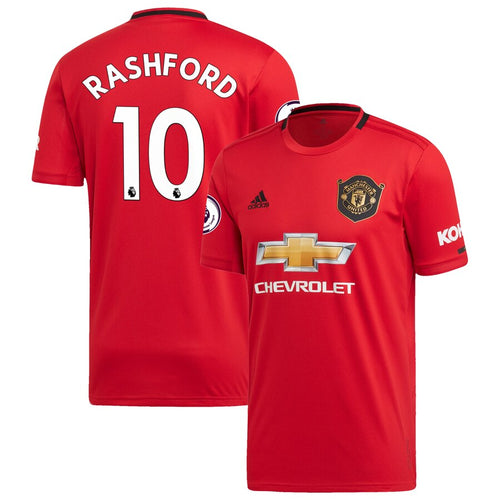 Marcus Rashford Manchester United adidas 2019/20 Home Replica Player Jersey – Red