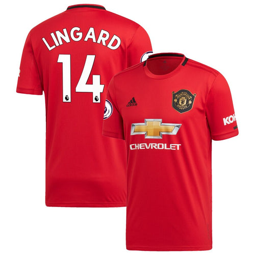 Jesse Lingard Manchester United adidas 2019/20 Home Replica Player Jersey – Red