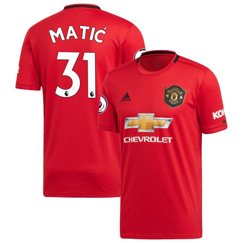 Nemanja Matic Manchester United adidas 2019/20 Home Replica Player Jersey – Red