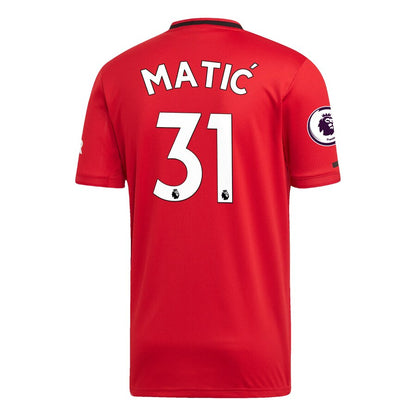 Nemanja Matic Manchester United adidas 2019/20 Home Replica Player Jersey – Red