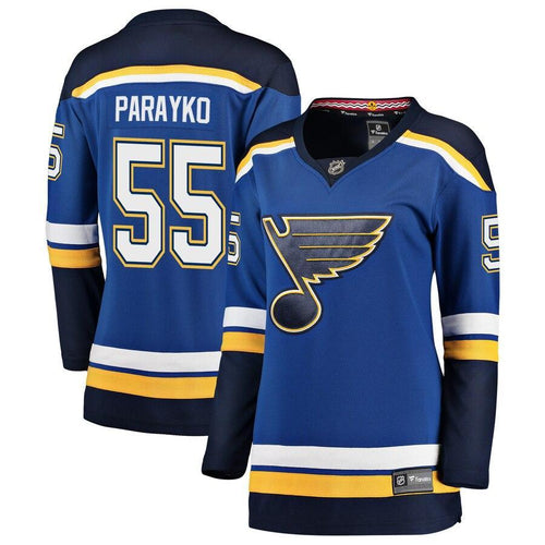 Colton Parayko St. Louis Blues  Branded Women's Home Premier Breakaway Player Jersey - Blue