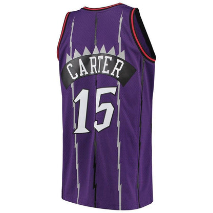Vince Carter Toronto Raptors Hardwood Classics Swingman Jersey – Purple
