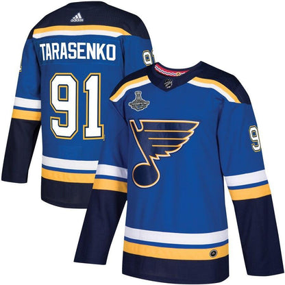 Vladimir Tarasenko St. Louis Blues 2019 Stanley Cup Champions  Player Jersey – Blue