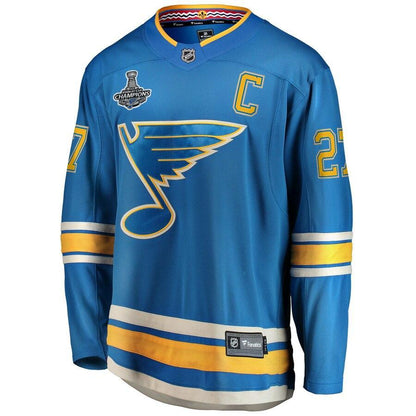 Alex Pietrangelo St. Louis Blues  Branded 2019 Stanley Cup Champions Alternate Breakaway Player Jersey - Blue