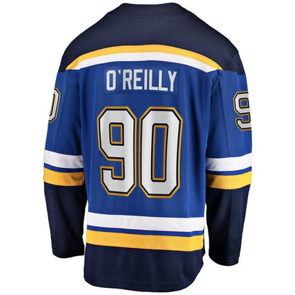 Ryan O'Reilly St. Louis Blues Branded Breakaway Player Jersey – Blue